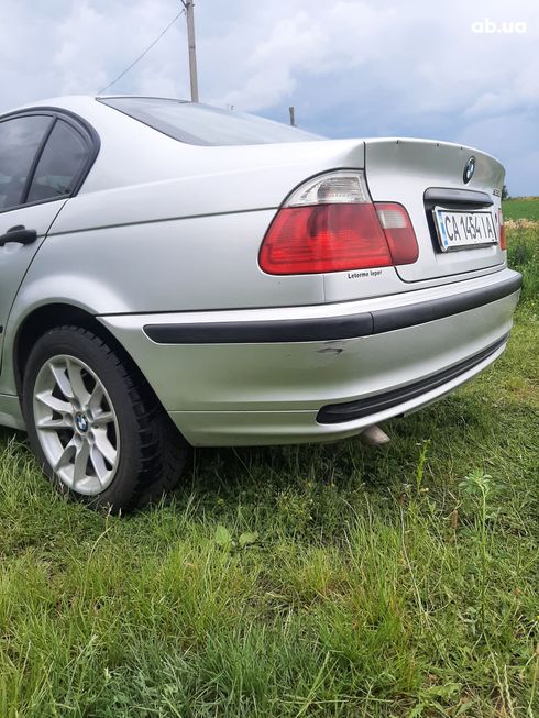 BMW 3 серия 2001 серебристый - фото 19