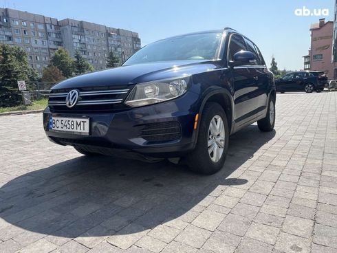 Volkswagen Tiguan 2015 синий - фото 10