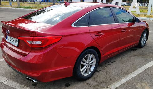 Hyundai Sonata 2014 красный - фото 2