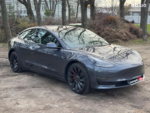 Tesla Model 3 2023 серый - фото 3