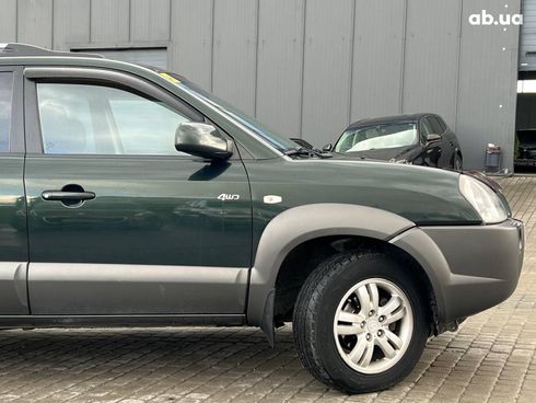 Hyundai Tucson 2007 зеленый - фото 4
