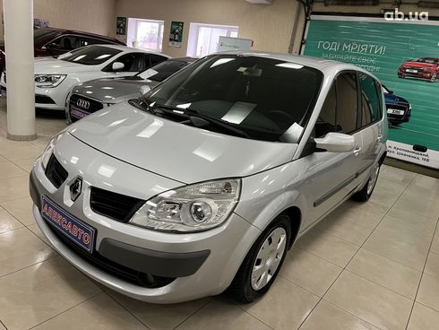 Renault Scenic 2006 серебристый - фото 7