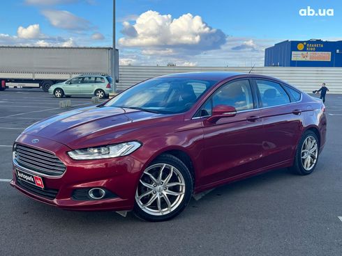 Ford Fusion 2015 красный - фото 4