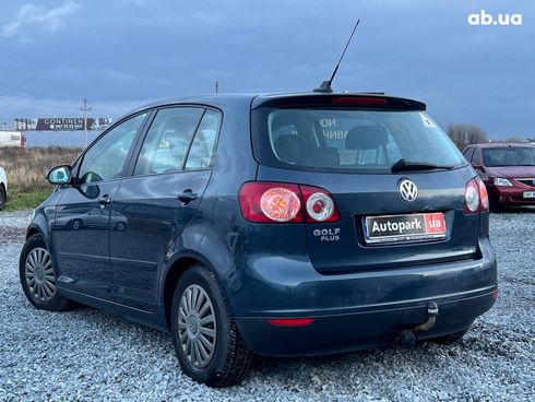 Volkswagen Golf Plus 2007 синий - фото 7