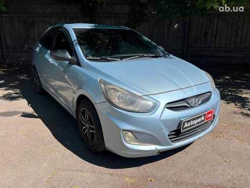 Hyundai Accent 2012 синий - фото 3