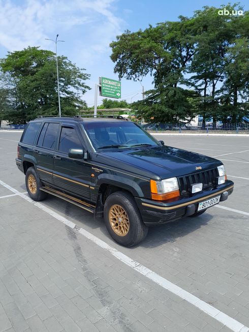 Jeep Grand Cherokee 1995 зеленый - фото 3