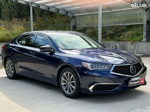 Acura TLX 2017 синий - фото 3