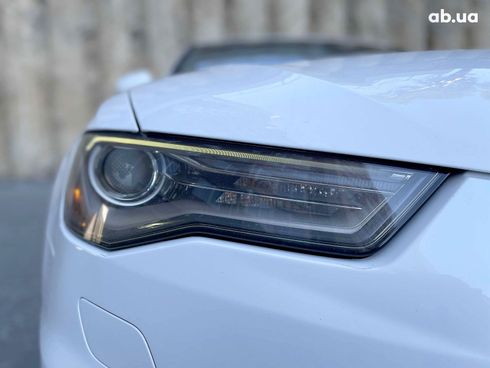 Audi A6 2015 белый - фото 10