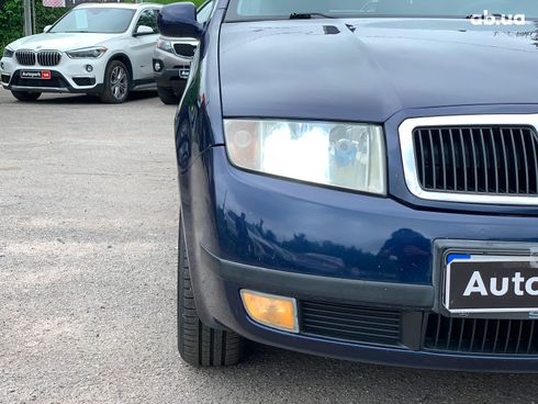 Skoda Fabia 2002 синий - фото 10