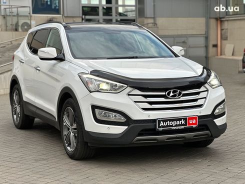 Hyundai Santa Fe 2012 белый - фото 3