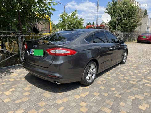 Ford Fusion 2016 серый - фото 20