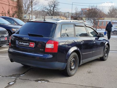 Audi A4 2003 синий - фото 8