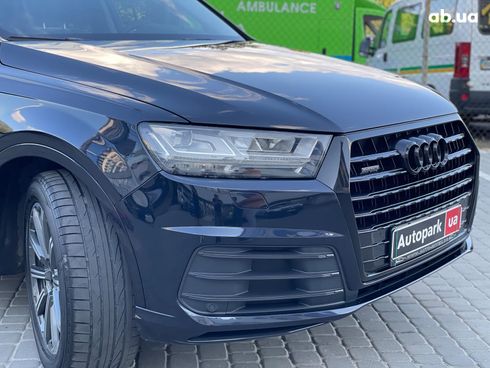 Audi Q7 2015 синий - фото 11