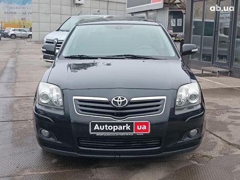 Toyota Avensis 2008 черный - фото 2