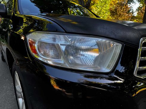 Toyota Highlander 2008 черный - фото 3