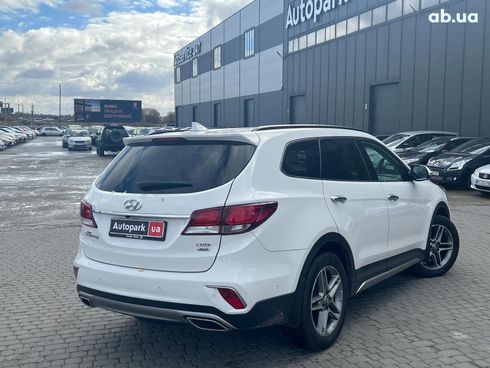 Hyundai Grand Santa Fe 2019 белый - фото 14