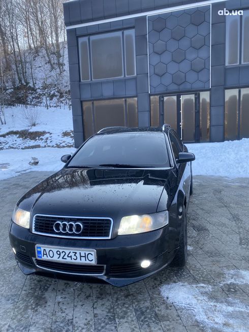 Audi A4 2002 черный - фото 2
