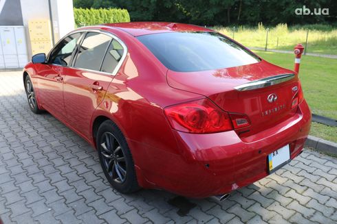 Infiniti G-Series 2007 красный - фото 3