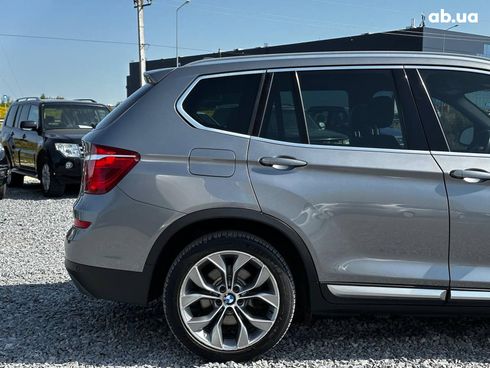 BMW X3 2016 серый - фото 10
