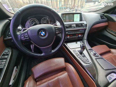 BMW 6 серия 2012 черный - фото 14
