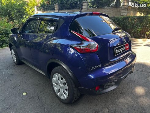 Nissan Juke 2017 синий - фото 7