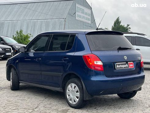 Skoda Fabia 2007 синий - фото 9