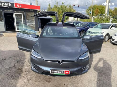 Tesla Model X 2018 серый - фото 13