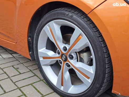 Hyundai Veloster 2016 оранжевый - фото 5