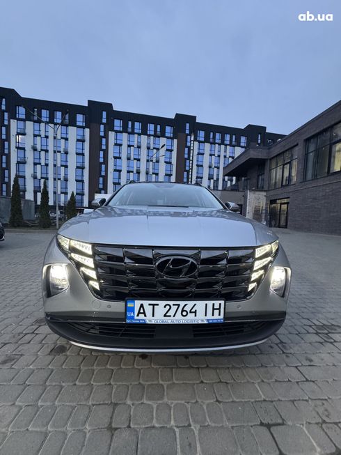 Hyundai Tucson 2021 серебристый - фото 10