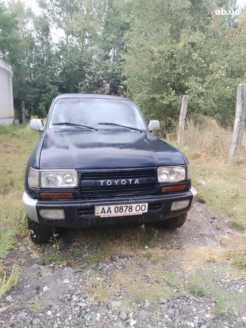 Toyota Land Cruiser 1993 синий - фото 20