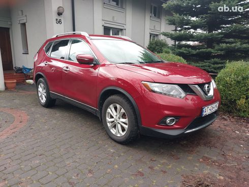 Nissan Rogue 2014 красный - фото 8