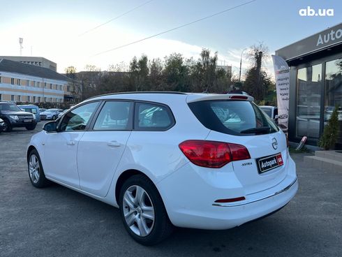 Opel astra j 2014 белый - фото 10