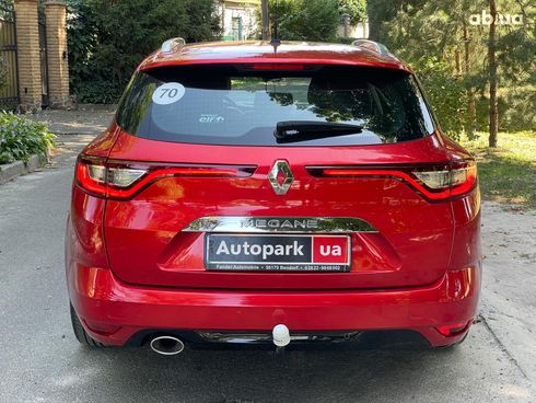 Renault Megane 2018 красный - фото 8