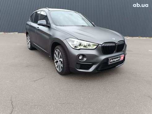 BMW X1 2016 серый - фото 3