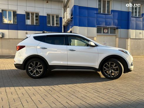 Hyundai Santa Fe 2016 белый - фото 4