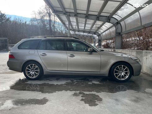 BMW 5 серия 2007 бежевый - фото 15