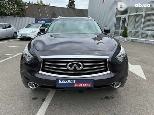 Infiniti QX70 2013 фиолетовый - фото 8