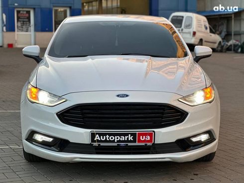 Ford Fusion 2016 белый - фото 2