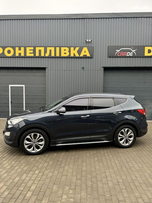Hyundai Santa Fe 2014 синий - фото 16