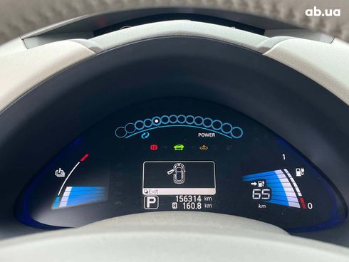 Nissan Leaf 2012 синий - фото 12
