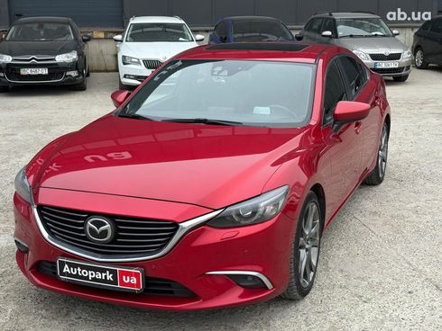 Mazda 6 2015 красный - фото 2