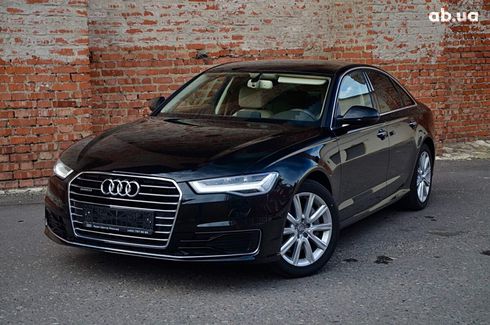 Audi A6 2018 черный - фото 2