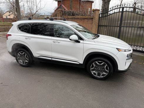 Hyundai Santa Fe 2021 белый - фото 7