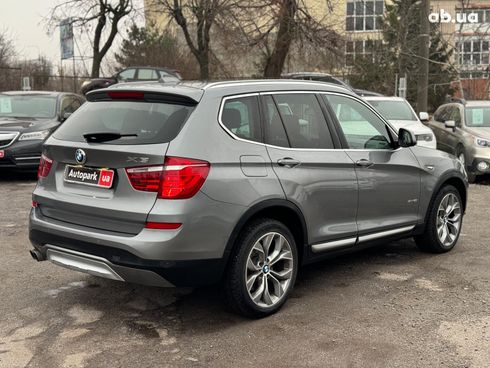BMW X3 2017 серый - фото 7