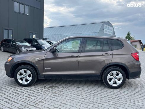 BMW X3 2010 коричневый - фото 6