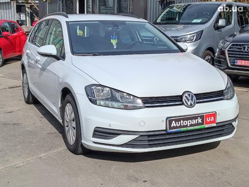 Volkswagen Golf 2019 белый - фото 5