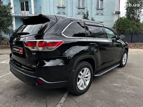 Toyota Highlander 2015 черный - фото 5