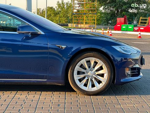 Tesla Model S 2019 синий - фото 6
