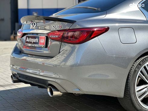 Infiniti Q50 2017 серый - фото 8