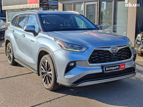 Toyota Highlander 2020 серый - фото 7